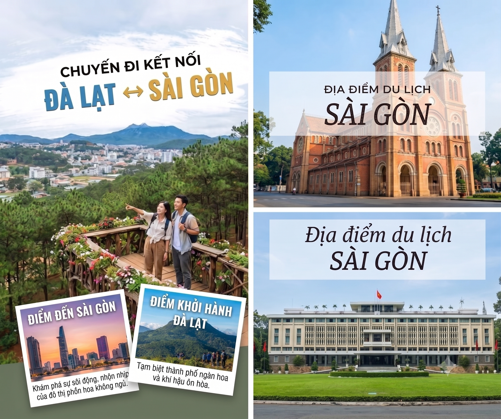 Trang Chủ Alternative view of Thuê Xe Đà Lạt Đi Sài Gòn – Tạm Biệt Phố Hoa