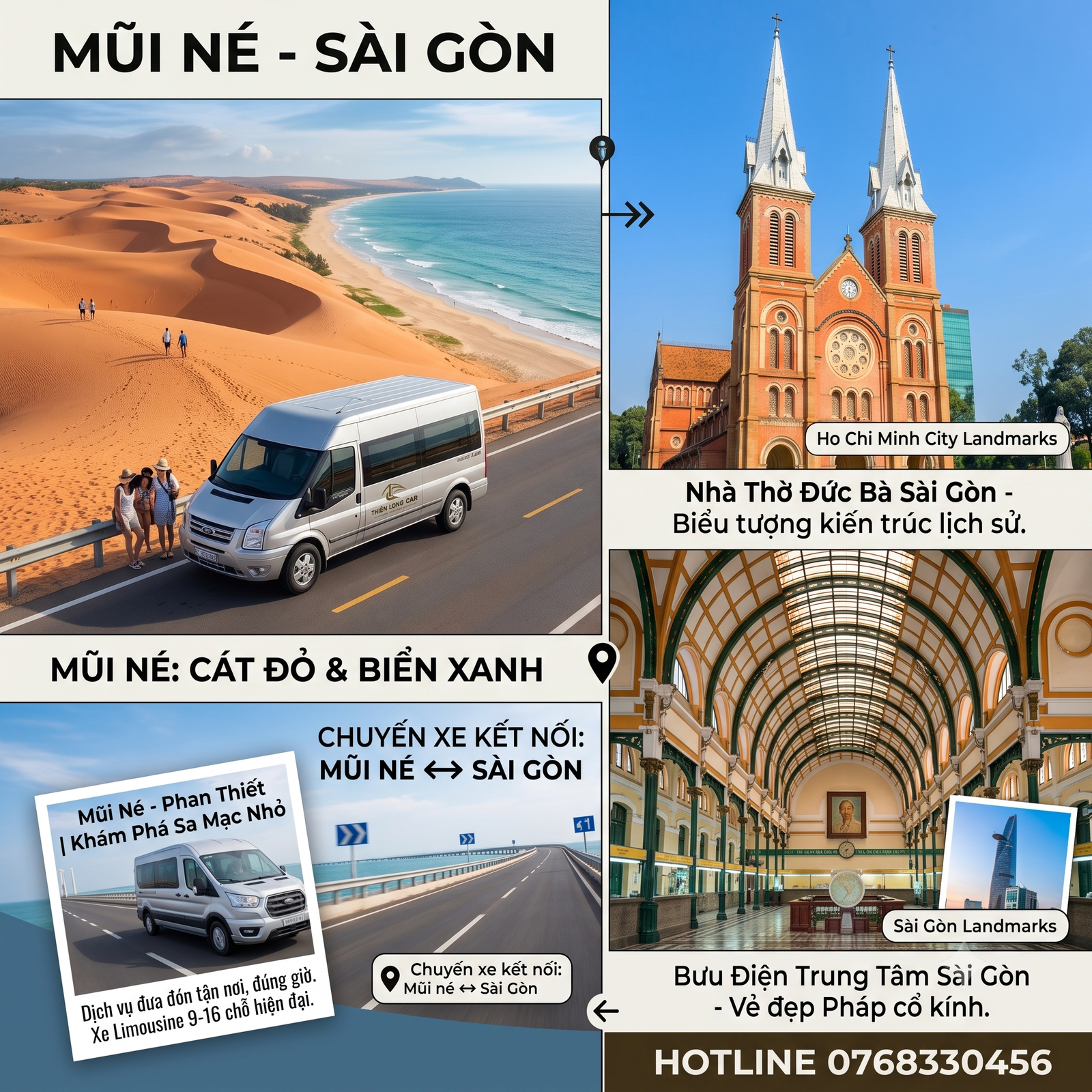 Trang Chủ Alternative view of Thuê Xe Mũi Né Đi Sài Gòn – Khép Lại Kỳ Nghỉ