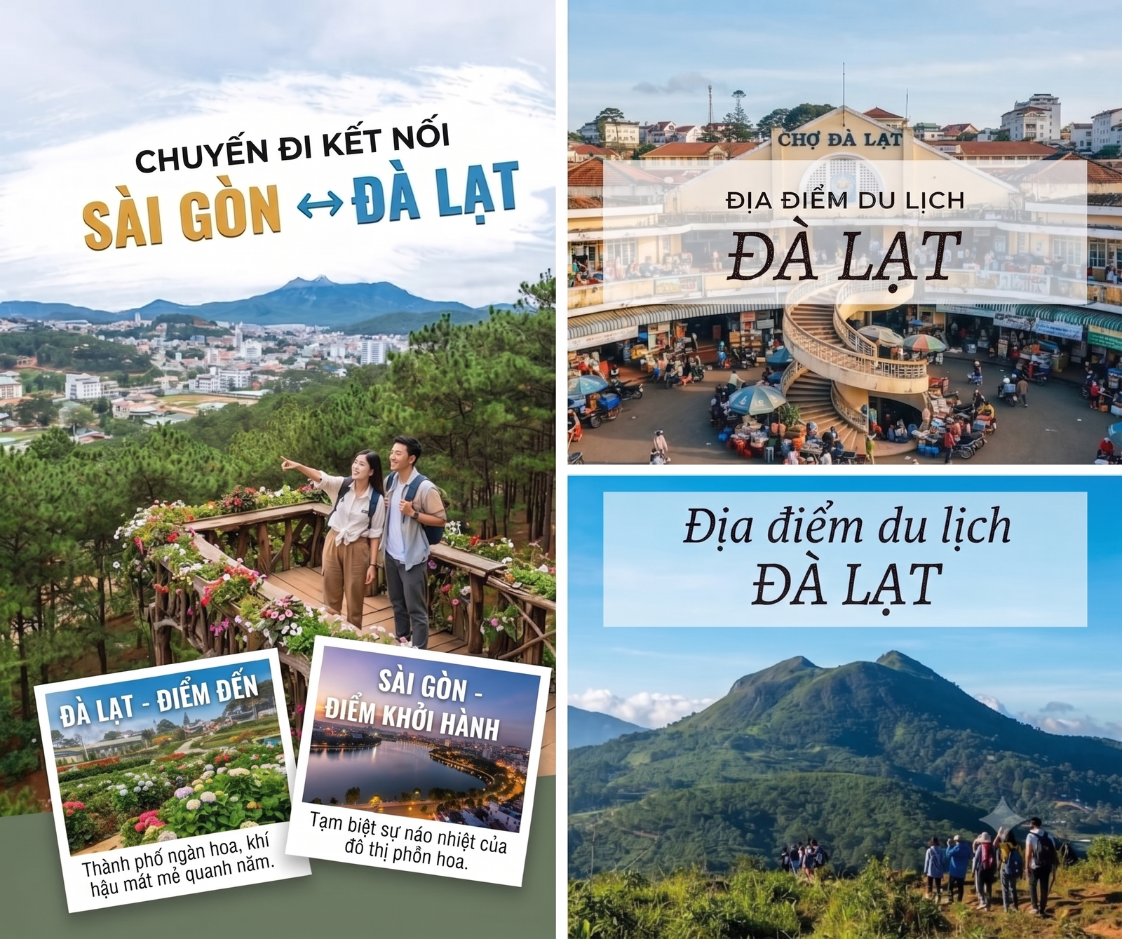 Trang Chủ Alternative view of Thuê Xe Sài Gòn Đi Đà Lạt – Gác Lại Âu Lo