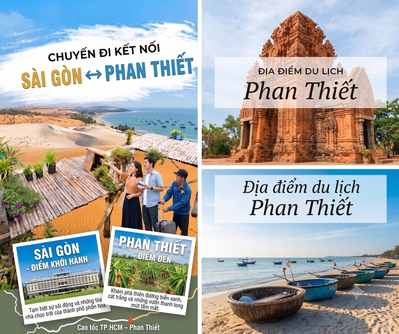 Trang Chủ Alternative view of Thuê Xe Sài Gòn Đi Phan Thiết – Trốn Phố Về Biển